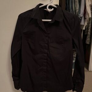 Black dress shirt